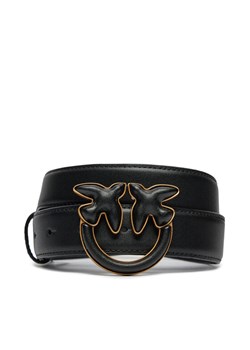 Pasek Damski Pinko Love Bery Click Puff H3 Belt AI 24-25 PLT01 103792 A1Z5 Czarny ze sklepu eobuwie.pl w kategorii Paski damskie - zdjęcie 181312557