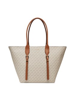 Torebka MICHAEL Michael Kors Moore 30R5G9OT7B Écru ze sklepu eobuwie.pl w kategorii Torby Shopper bag - zdjęcie 181312576