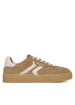 Sneakersy Tamaris 1-23723-44 Beżowy ze sklepu eobuwie.pl w kategorii Buty sportowe damskie - zdjęcie 181313079