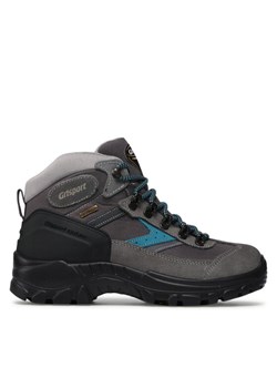 Trekkingi Grisport 13316S25G Szary ze sklepu eobuwie.pl w kategorii Buty trekkingowe damskie - zdjęcie 181313279