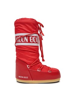 Śniegowce Moon Boot 80D1400440 D Czerwony ze sklepu eobuwie.pl w kategorii Śniegowce damskie - zdjęcie 181313506