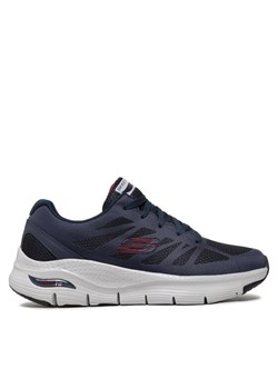 Sneakersy Skechers Charge Back 232042/NVRD Granatowy ze sklepu eobuwie.pl w kategorii Buty sportowe męskie - zdjęcie 181313547