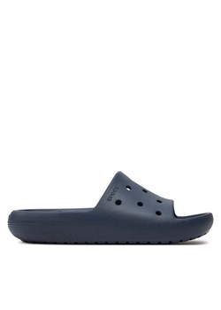 Klapki Crocs Classic Slide V 209401 Granatowy ze sklepu eobuwie.pl w kategorii Klapki damskie - zdjęcie 181313719