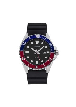 Zegarek Casio Duro Diver MDV-107-1A3VEF Czarny ze sklepu eobuwie.pl w kategorii Zegarki - zdjęcie 181313729