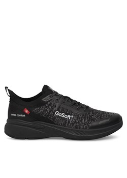 Sneakersy Go Soft MP-12 Czarny ze sklepu eobuwie.pl w kategorii Buty sportowe męskie - zdjęcie 181313809