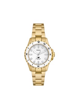 Zegarek Fossil Blue ES5350 Złoty ze sklepu eobuwie.pl w kategorii Zegarki - zdjęcie 181314149