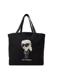 Torebka KARL LAGERFELD A2W50027 Czarny ze sklepu eobuwie.pl w kategorii Torby Shopper bag - zdjęcie 181314305