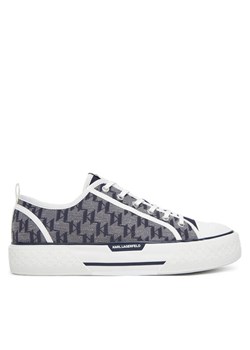 Trampki KARL LAGERFELD KL50425 Granatowy ze sklepu eobuwie.pl w kategorii Trampki męskie - zdjęcie 181314399