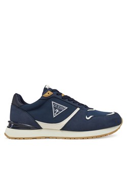 Sneakersy Guess FMJISL FAB12 Granatowy ze sklepu eobuwie.pl w kategorii Buty sportowe męskie - zdjęcie 181314618