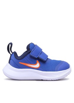 Sneakersy Nike Star Runner 3 (TDV) DA2778 403 Granatowy ze sklepu eobuwie.pl w kategorii Buciki niemowlęce - zdjęcie 181314698