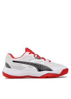 Buty halowe Puma Solarflash Jr II 106883 04 Biały ze sklepu eobuwie.pl w kategorii Buty sportowe dziecięce - zdjęcie 181314835