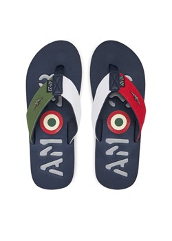 Japonki Aeronautica Militare 251SC310CT3594 Kolorowy ze sklepu eobuwie.pl w kategorii Klapki męskie - zdjęcie 181314899