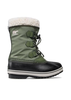 Śniegowce Sorel Yoot Pac Nylon Wp NY1962 Zielony ze sklepu eobuwie.pl w kategorii Buty zimowe dziecięce - zdjęcie 181314979