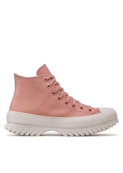 Botki Converse Chuck Taylor All Star Lugged 2.0 Hi A02879C Różowy ze sklepu eobuwie.pl w kategorii Trampki damskie - zdjęcie 181314989