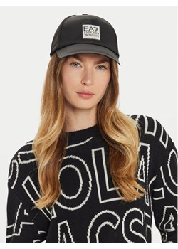Czapka z daszkiem EA7 Emporio Armani 280044 4F100 00020 Czarny ze sklepu eobuwie.pl w kategorii Czapki z daszkiem damskie - zdjęcie 181315148