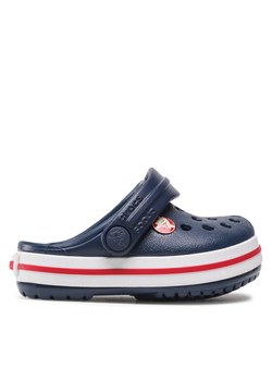 Klapki Crocs Crocband Clog T 207005 Granatowy ze sklepu eobuwie.pl w kategorii Buciki niemowlęce - zdjęcie 181315256