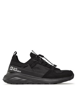 Sneakersy Jack Wolfskin Dromoventure Athletic Low M 4057011 Czarny ze sklepu eobuwie.pl w kategorii Buty sportowe męskie - zdjęcie 181315469