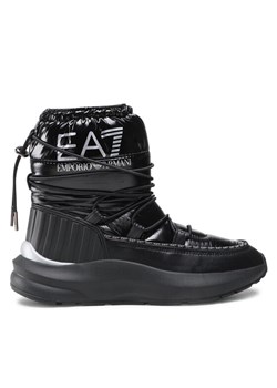 Śniegowce EA7 Emporio Armani X8M002 XK230 R926 Czarny ze sklepu eobuwie.pl w kategorii Śniegowce damskie - zdjęcie 181315577