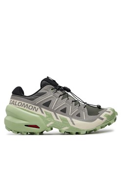 Buty do biegania Salomon Speedcross 6 L47582000 Szary ze sklepu eobuwie.pl w kategorii Buty sportowe damskie - zdjęcie 181315709
