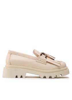 Loafersy Badura 22SS24 Beżowy ze sklepu eobuwie.pl w kategorii Półbuty damskie - zdjęcie 181315907