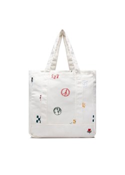 Torebka Vans In Our Hands Tote VN0A7SCM7VJ1 Biały ze sklepu eobuwie.pl w kategorii Torby materiałowe - zdjęcie 181316058