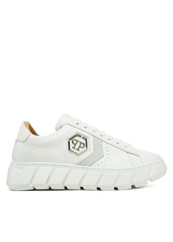 Sneakersy PHILIPP PLEIN SAES USC0698 PLE075 Biały ze sklepu eobuwie.pl w kategorii Buty sportowe męskie - zdjęcie 181316217