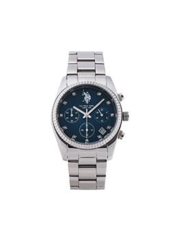 Zegarek U.S. Polo Assn. Amelie USP8320BL Srebrny ze sklepu eobuwie.pl w kategorii Zegarki - zdjęcie 181316698