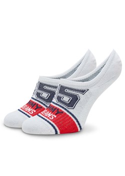 Skarpety stopki unisex Tommy Jeans 701222685 Biały ze sklepu eobuwie.pl w kategorii Skarpetki damskie - zdjęcie 181316735