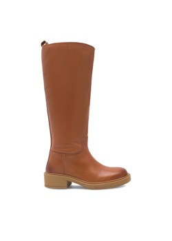 Kozaki Lasocki KAP-SL-21703 Brązowy ze sklepu eobuwie.pl w kategorii Kozaki damskie - zdjęcie 181316748
