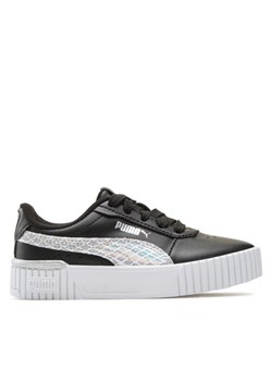 Sneakersy Puma Carina 2.0 Mermaid Ps 389743 02 Czarny ze sklepu eobuwie.pl w kategorii Trampki dziecięce - zdjęcie 181316785