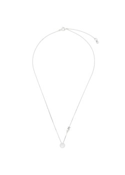 Naszyjnik Michael Kors Pave Halo Necklace MKC1208AN040 Srebrny ze sklepu eobuwie.pl w kategorii Naszyjniki - zdjęcie 181316866