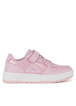 Sneakersy Kappa AW24-3C015(DZ) Różowy ze sklepu eobuwie.pl w kategorii Buty sportowe dziecięce - zdjęcie 181317109