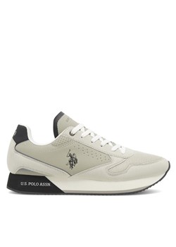 Sneakersy U.S. Polo Assn. NOBIL003G Szary ze sklepu eobuwie.pl w kategorii Buty sportowe męskie - zdjęcie 181317336