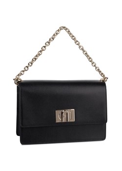 Torebka Furla 1927 1064448 B BAFI ARE Czarny ze sklepu eobuwie.pl w kategorii Kopertówki - zdjęcie 181317365