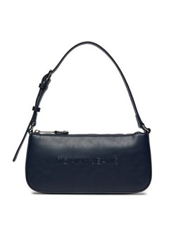 Torebka Tommy Jeans Tjw Ess Must Shoulder Bag AW0AW16270 Granatowy ze sklepu eobuwie.pl w kategorii Torebki bagietki - zdjęcie 181317389