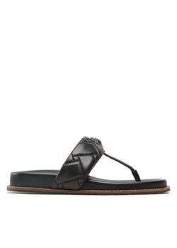 Japonki Kurt Geiger Kensington T-Bar Chunky 9819900109 Czarny ze sklepu eobuwie.pl w kategorii Klapki damskie - zdjęcie 181317459