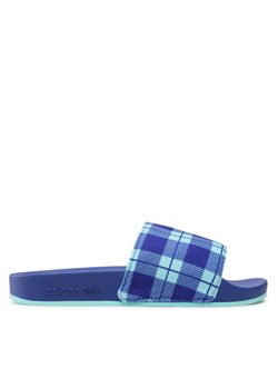 Klapki adidas adilette GW6093 Niebieski ze sklepu eobuwie.pl w kategorii Klapki damskie - zdjęcie 181317569
