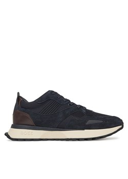Sneakersy BOSS Jonah 50542119 Granatowy ze sklepu eobuwie.pl w kategorii Buty sportowe męskie - zdjęcie 181317588