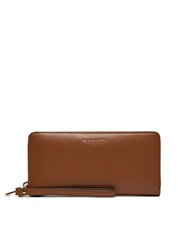 Duży Portfel Damski MICHAEL Michael Kors 32F4GJ6T3L Brązowy ze sklepu eobuwie.pl w kategorii Portfele damskie - zdjęcie 181317827