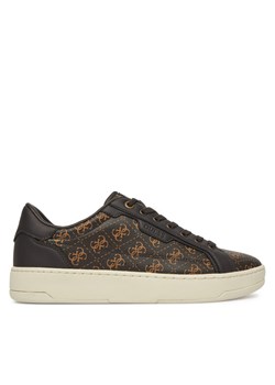 Sneakersy Guess FMJVIC ELE12 Brązowy ze sklepu eobuwie.pl w kategorii Buty sportowe męskie - zdjęcie 181317918
