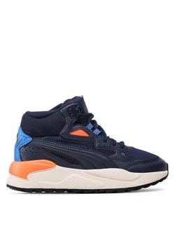 Sneakersy Puma X-Ray Speed Mid Wtr Jr 387385 02 Granatowy ze sklepu eobuwie.pl w kategorii Buty sportowe dziecięce - zdjęcie 181318195