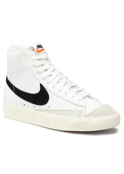 Sneakersy Nike Blazer Mid '77 CZ1055 100 Biały ze sklepu eobuwie.pl w kategorii Buty sportowe damskie - zdjęcie 181318227