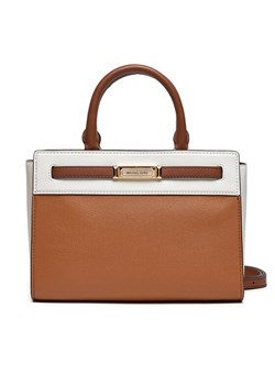 Torebka MICHAEL Michael Kors Primrose 30S4G12S1U Brązowy ze sklepu eobuwie.pl w kategorii Kuferki - zdjęcie 181318336