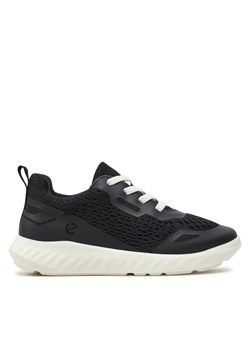 Sneakersy ECCO 71279200101 Czarny ze sklepu eobuwie.pl w kategorii Buty sportowe dziecięce - zdjęcie 181318349