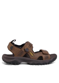 Sandały Keen Targhee III Open Toe Sandal 1022423 Brązowy ze sklepu eobuwie.pl w kategorii Sandały męskie - zdjęcie 181318436