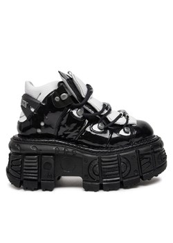 Sneakersy NEW ROCK M-106-S119 Czarny ze sklepu eobuwie.pl w kategorii Buty sportowe damskie - zdjęcie 181318606