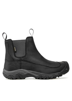 Sztyblety Keen Anchorage Boot III WP 1017789 Czarny ze sklepu eobuwie.pl w kategorii Buty zimowe męskie - zdjęcie 181318696