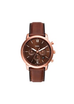 Zegarek Fossil Neutra Chronograph FS6026 Brązowy ze sklepu eobuwie.pl w kategorii Zegarki - zdjęcie 181318706