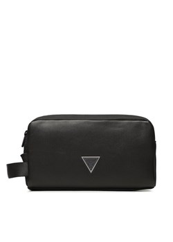 Kosmetyczka Guess Certosa Tech Accessories PMCETE P3343 Czarny ze sklepu eobuwie.pl w kategorii Kosmetyczki - zdjęcie 181318736