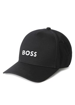 Czapka z daszkiem Boss J50946 Czarny ze sklepu eobuwie.pl w kategorii Czapki dziecięce - zdjęcie 181318809